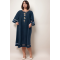 dluga sukienka-czarna sukienka-sukienka oversize-sukienka onesize-sukienka ciazowa-sukienka duza elegancka-sukienka rozszerzana-zloty naszyjnik-dlugi naszyjnik-naszyjnik masywny